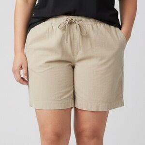 Classic Editions Cotton Elastic Waist Shorts XL